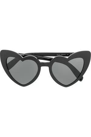 Saint Laurent Heart frame sunglasses - Black