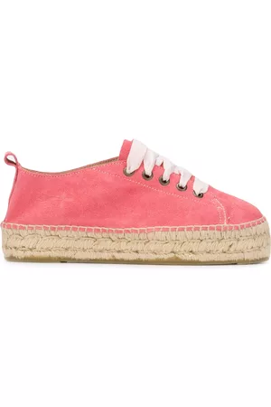 MANEBI Women Platform Espadrilles - Platform espadrilles - Pink