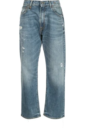 R13 Mid-rise boyfriend jeans