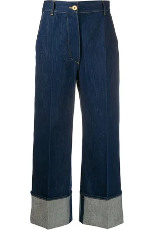 Patou Iconic cuffed jeans