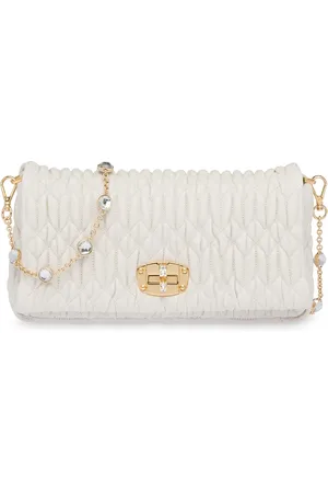 Miu Miu Miu crystal matelassé shoulder bag