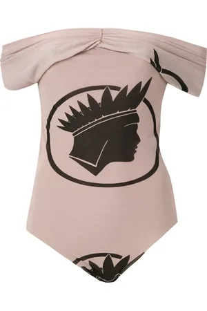 AMIR SLAMA Off the shoulder swimsuit