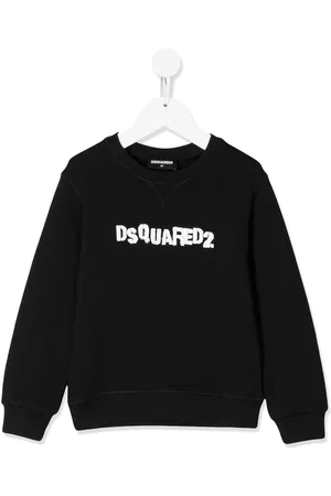 Dsquared2 Stamped logo print sweatshirt - Black