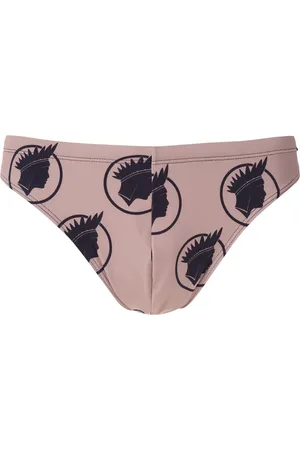 AMIR SLAMA Índio print trunks