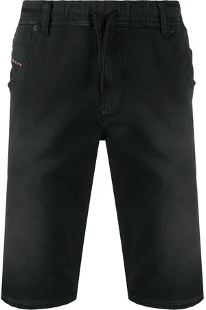 Diesel Drawstring-waist denim shorts