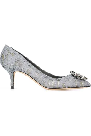 Dolce & Gabbana Taormina-lace crystal-embellished pumps