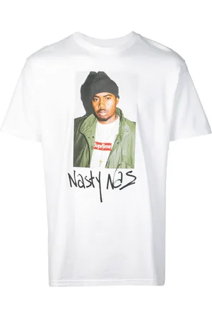 Supreme Nasty Nas graphic-print T-shirt