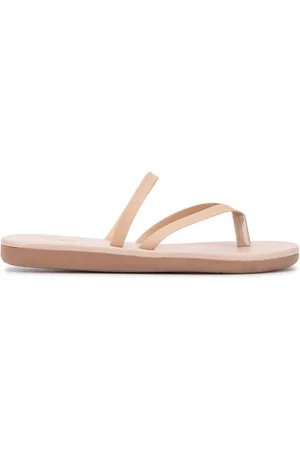 Ancient Greek Sandals Leather thong flip flops