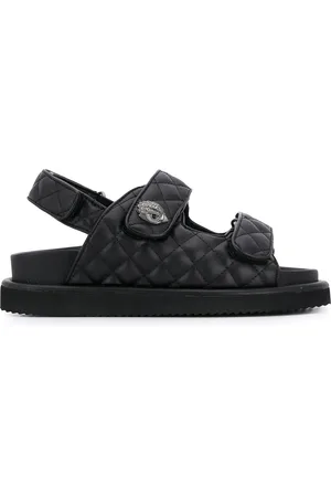 Kurt Geiger Orson quilted sandals