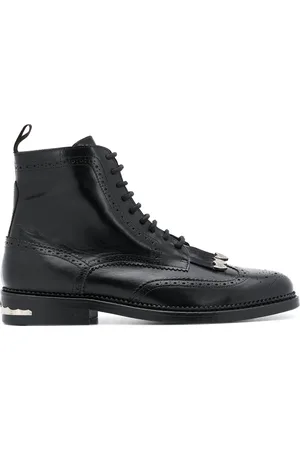 TOGA VIRILIS Fringed ankle boots