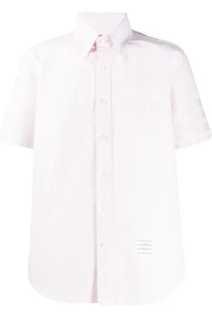 Thom Browne Satin weave 4-Bar shirt