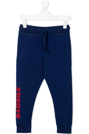 Dsquared2 Abbreviated logo track pants - Blue