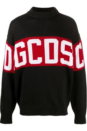 GCDS Logo intarsia jumper