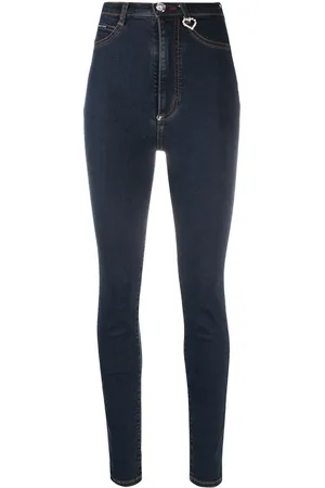 Philipp Plein Super high rise jeggings