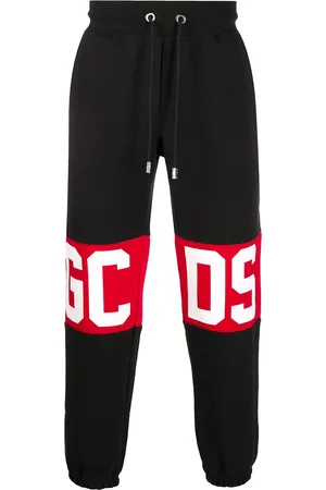 GCDS Logo print track pants