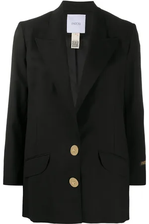 Patou Jewel-button wool blazer