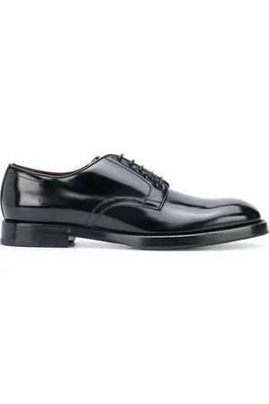 Dolce & Gabbana Brushed leather derby shoes