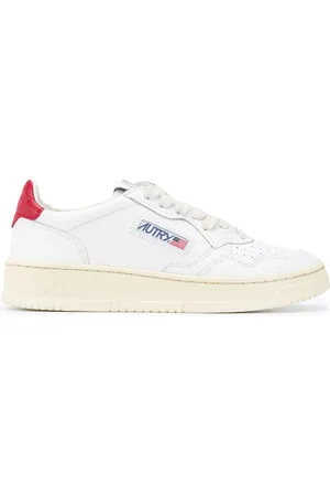 Autry Contrasting heel sneakers
