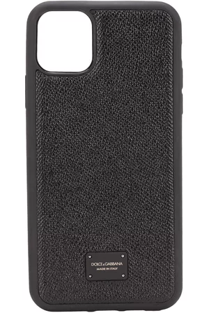 Dolce & Gabbana IPhone 11 Max logo-plaque case - Black