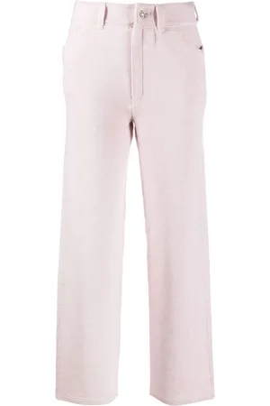 Barrie High-rise straight-leg trousers