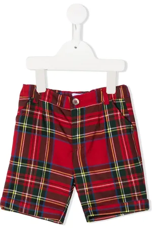 SIOLA Tartan print shorts
