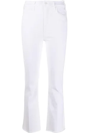 Mother The Hustler frayed jeans