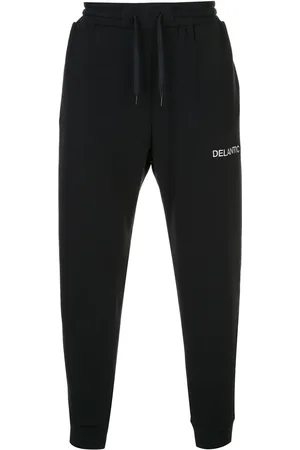 Delantic EA velour-Lined track pants