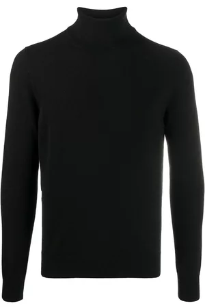 Malo Roll-neck sweater - Black