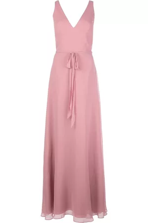 Marchesa Notte Tie waist bridesmaid dress - Pink