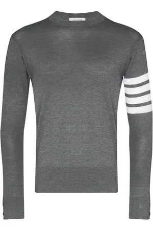 Thom Browne 4-Bar Merino Pullover