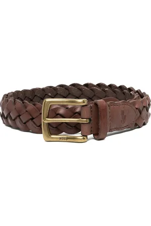 Ralph Lauren Vegan leather braided belt