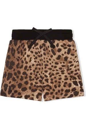 Dolce & Gabbana Leopard pattern shorts