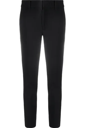 Vince High-waist cropped skinny trousers