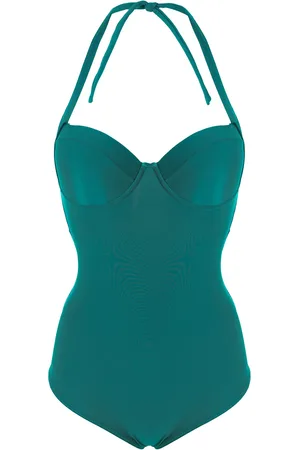 AMIR SLAMA Plain one-piece