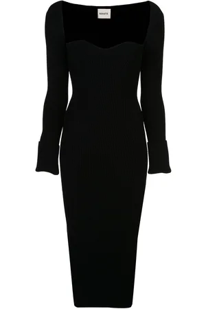 Khaite The Beth ribbed knit dress