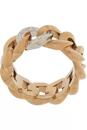 VERSACE Chain rings - Medusa chain ring - Gold