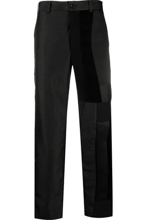 Comme des Garçons Patchwork straight-leg trousers