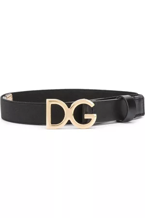 Dolce & Gabbana Belts - Logo plaque belt - Black