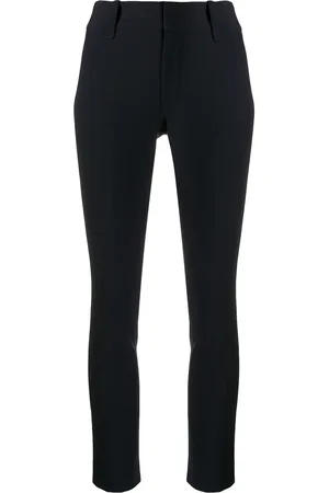Vince High-waist cropped skinny trousers
