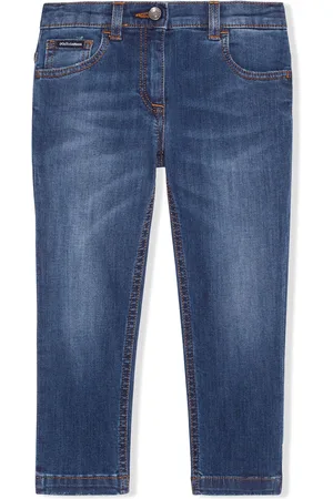 Dolce & Gabbana Logo-appliqué skinny jeans