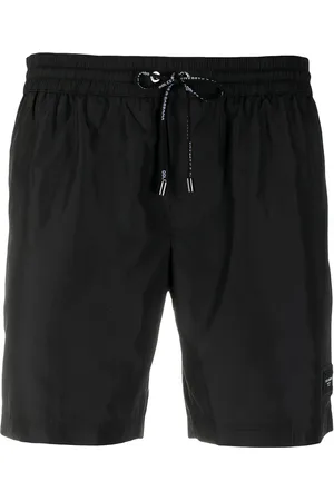 Dolce & Gabbana Logo-patch swim shorts