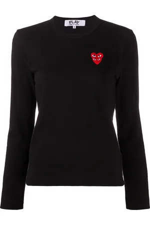 Comme des Garçons Embroidered-logo longsleeved top