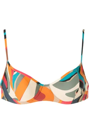Lygia & Nanny Fiji printed bikini top