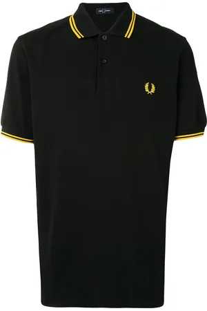 Fred Perry Stripe-trim logo polo shirt