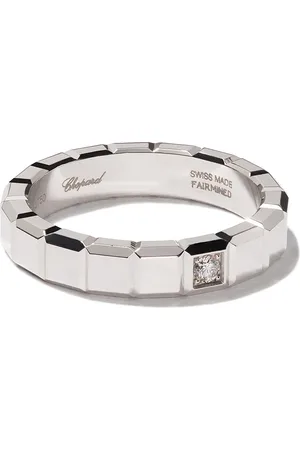 Chopard 18kt white gold Ice Cube diamond ring