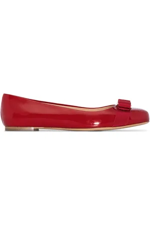 Salvatore Ferragamo Vara bow ballerina shoes