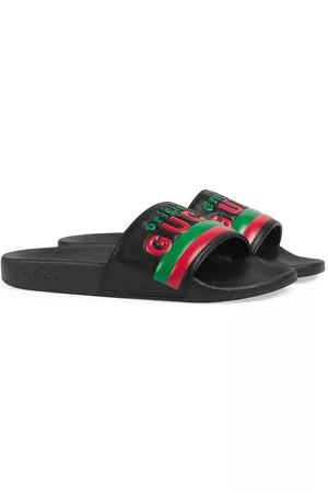 Gucci Slide Sandals - Original Gucci slide sandals - Black