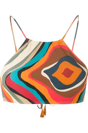 Lygia & Nanny Ilana printed bikini top