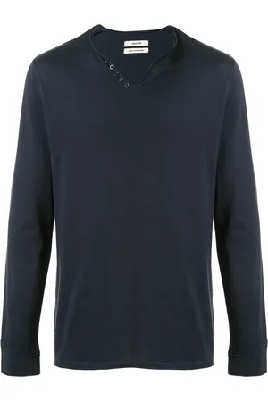 Zadig & Voltaire V-neck long-sleeve T-shirt
