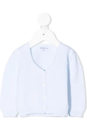 SIOLA Scallop-edge cardigan
